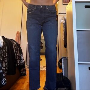 Levi's Women's Straight Leg Blue Jeans